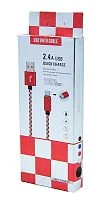 кабель usb 2.4a орбита km-121 (type c) 1м/500  фото