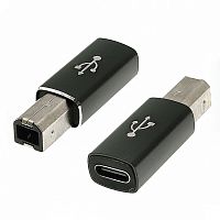 переходник usb 2.0 - type-c, штекер usb-в 2.0 - гнездо type-c, ot-pcc31  фото