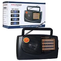 радиоприемник переносной mrm deespi re-20/308 (am/fm/sw1-2) проигрыватель, питание: 220в  фото