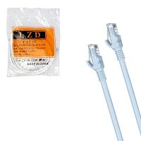 патчкорд utp rj45 cat 6e lzd 3 м (белый) шнур rj45-rj45 для соединения сетевых устройств  фото