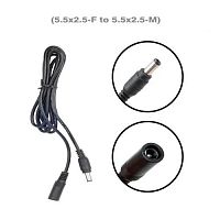 удлинитель кабеля гнездо 5.5x2.5 - штекер 5.5x2.5 udl07 usb (5.5x2.5-f to 5.5x2.5-m) длина 3м  фото